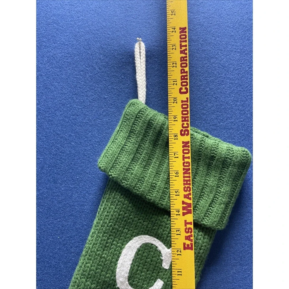 Wondershop Target Knit‎ Green Monogram 17